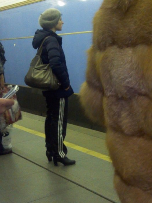 Фрики в метро Санкт-Петербурга (40 фото)