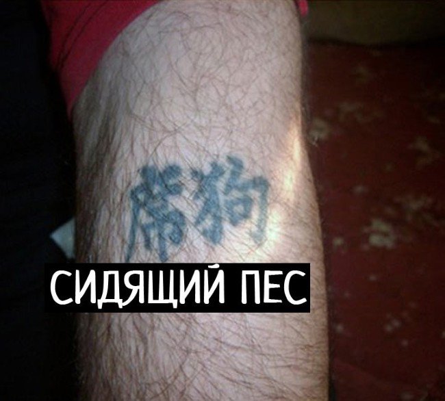 Значение татуировок-иероглифов (16 фото)