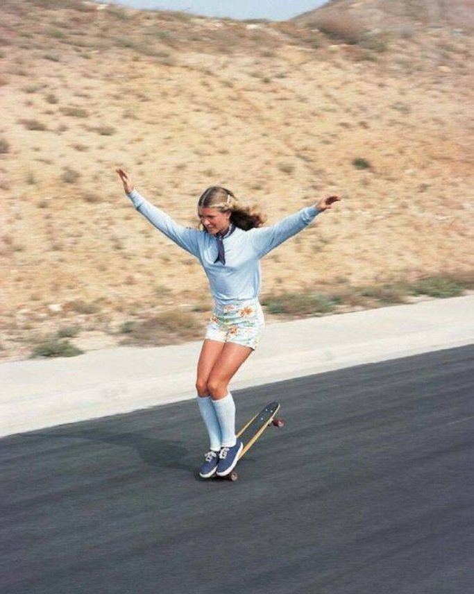Скейтбордистки 1970х (11 фото)