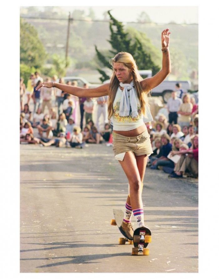 Скейтбордистки 1970х (11 фото)