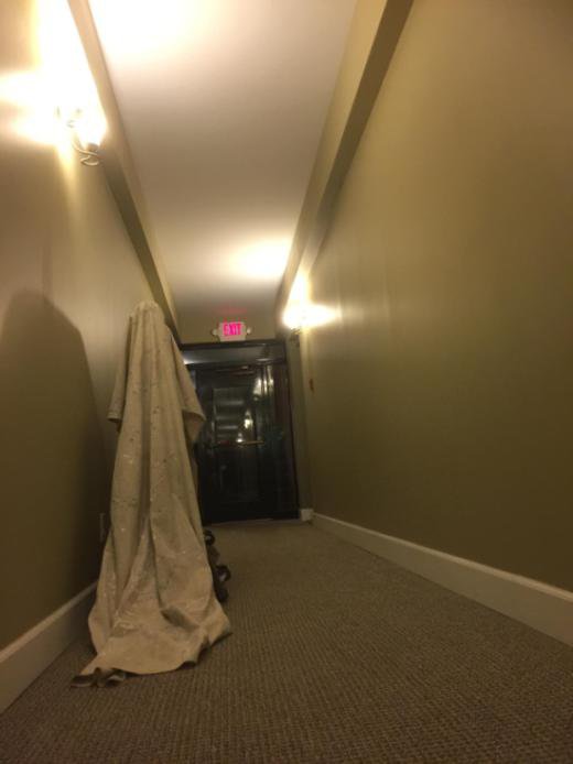 Сюрприз в коридоре (4 фото)
