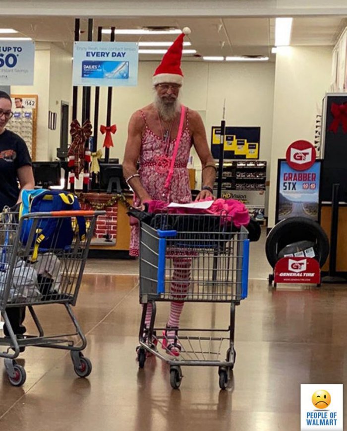 Люди в американских супермаркетах (26 фото) .