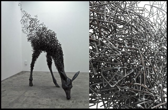 Необычные скульптуры из металла (18 фото)
