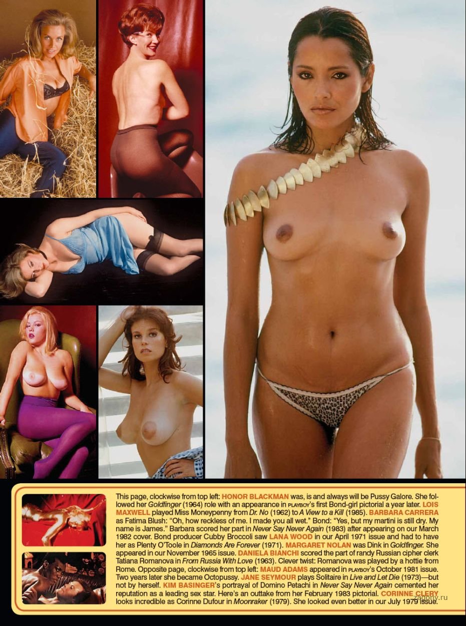 Женщины Бонда в Playboy (6 фото) .