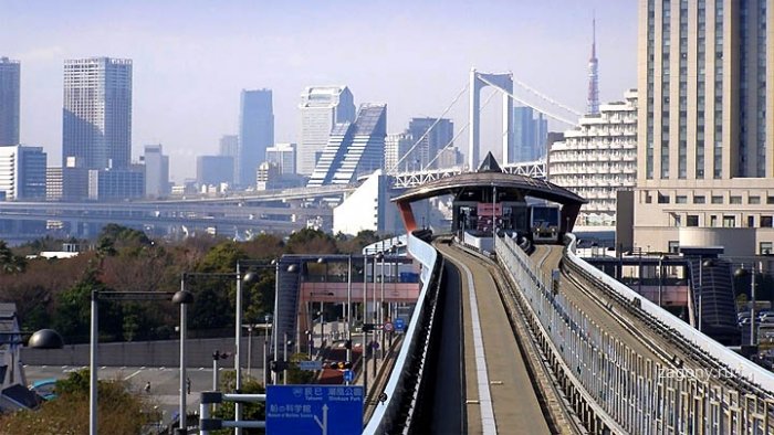 Дорожные развязки в Японии (20 фото)
