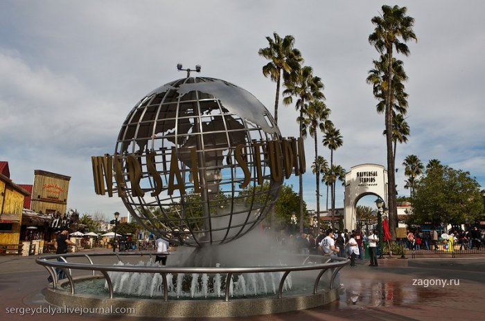 Парк Universal Studios в Лос-Анджелесе (42 фото)