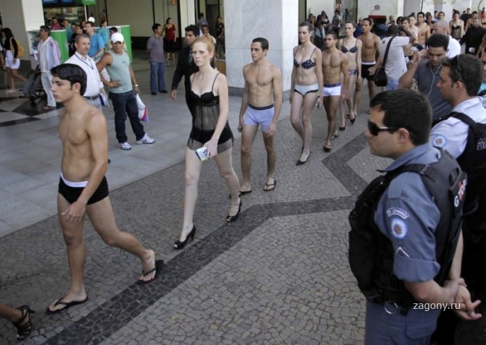 Национальный День нижнего белья в Бразилии (14 фото)