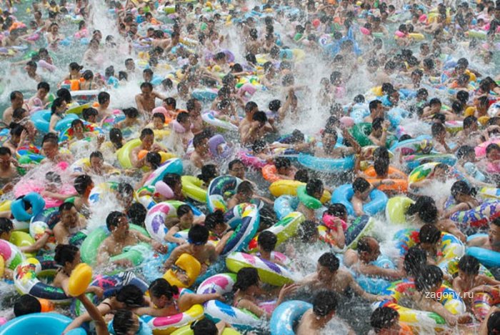 Аномальная жара в Китае (26 фото)