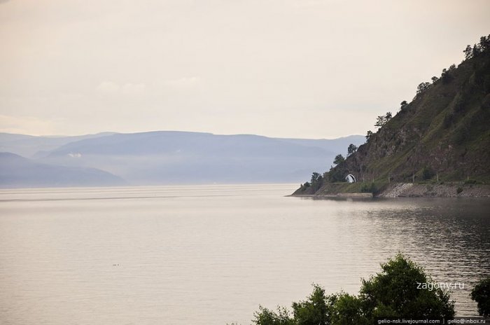 Озеро Байкал Кругобайкальская железная дорога (29 фото)