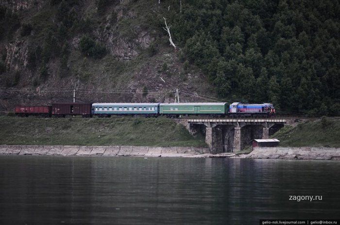Озеро Байкал Кругобайкальская железная дорога (29 фото)