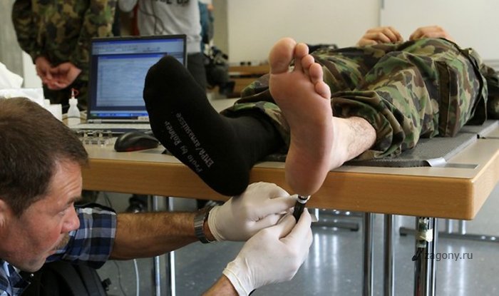 Швейцарская армия тестирует новые носки (9 фото)