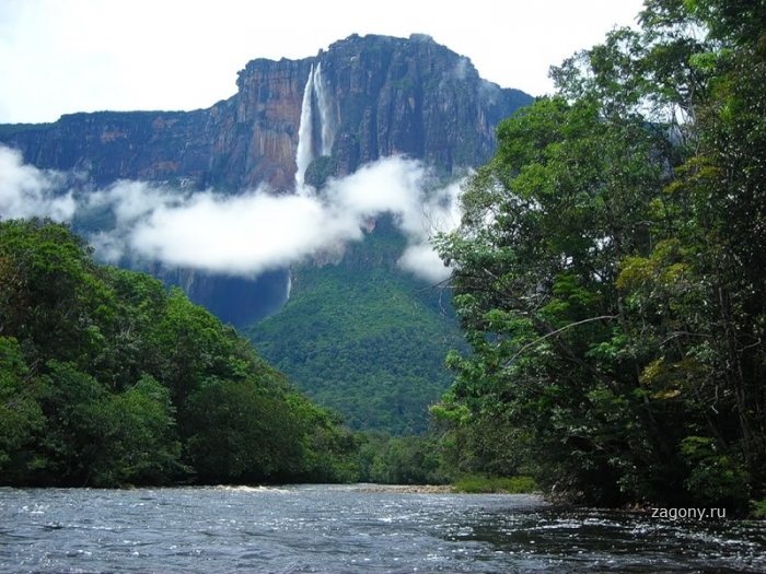 Прекрасный водопад Анхель в Венесуэле (12 фото)