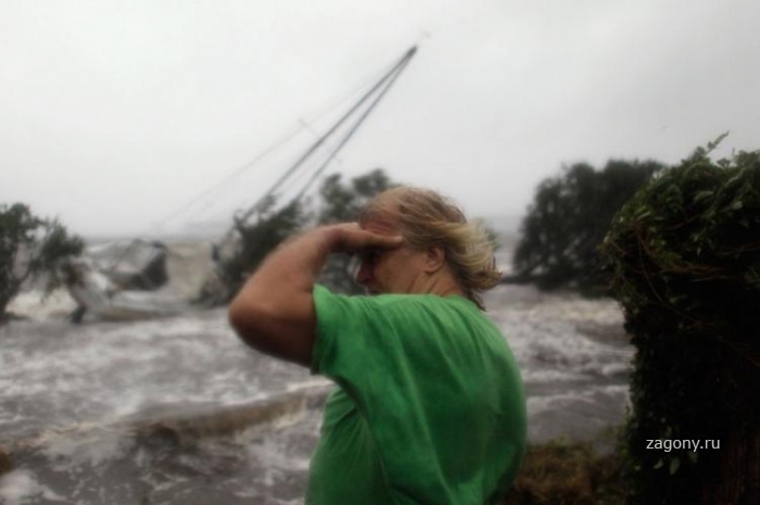 Ураган Ирен в США (50 фото)