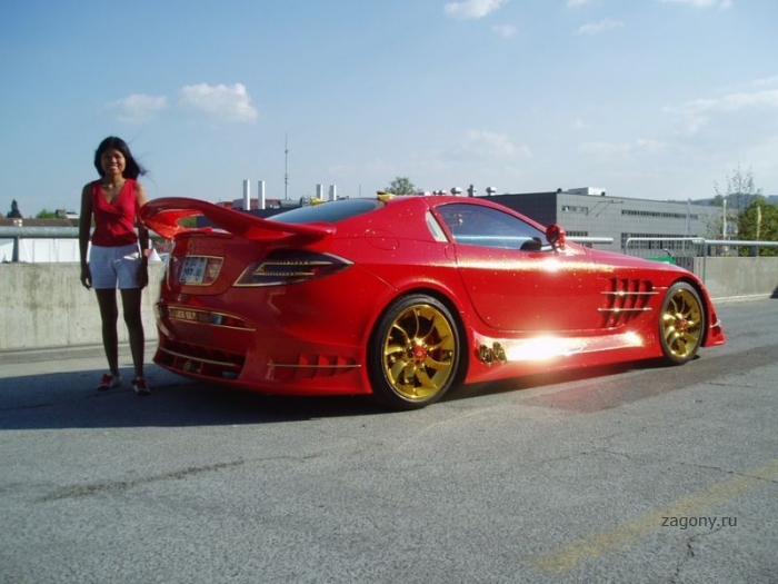 Mercedes-Benz SLR McLaren Red Gold Dream продают за 11 млн.$ (20 фото)