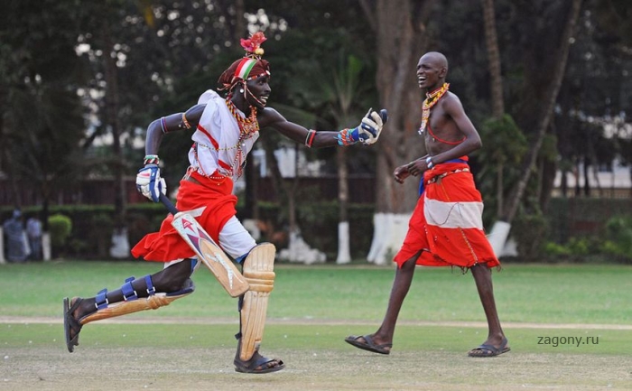 Кенийская команда по крикету (18 фото)