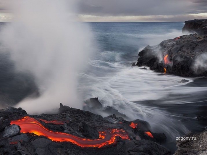 Горячие съемки вулканов (12 фото)