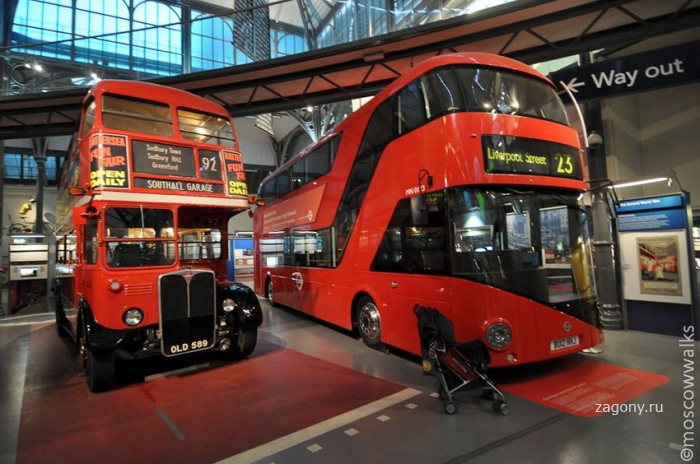 Музей транспорта в Лондоне (43 фото)