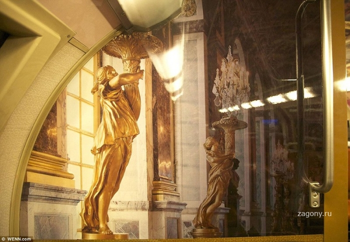 Музей в вагоне парижского метро (15 фото)