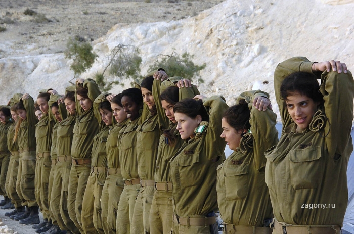 Прекрасная половина израильской армии (28 фото)