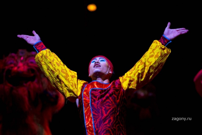 Цирк Дю Солей шоу «Dralion» за кулисами в Санрайзе (25 фото)