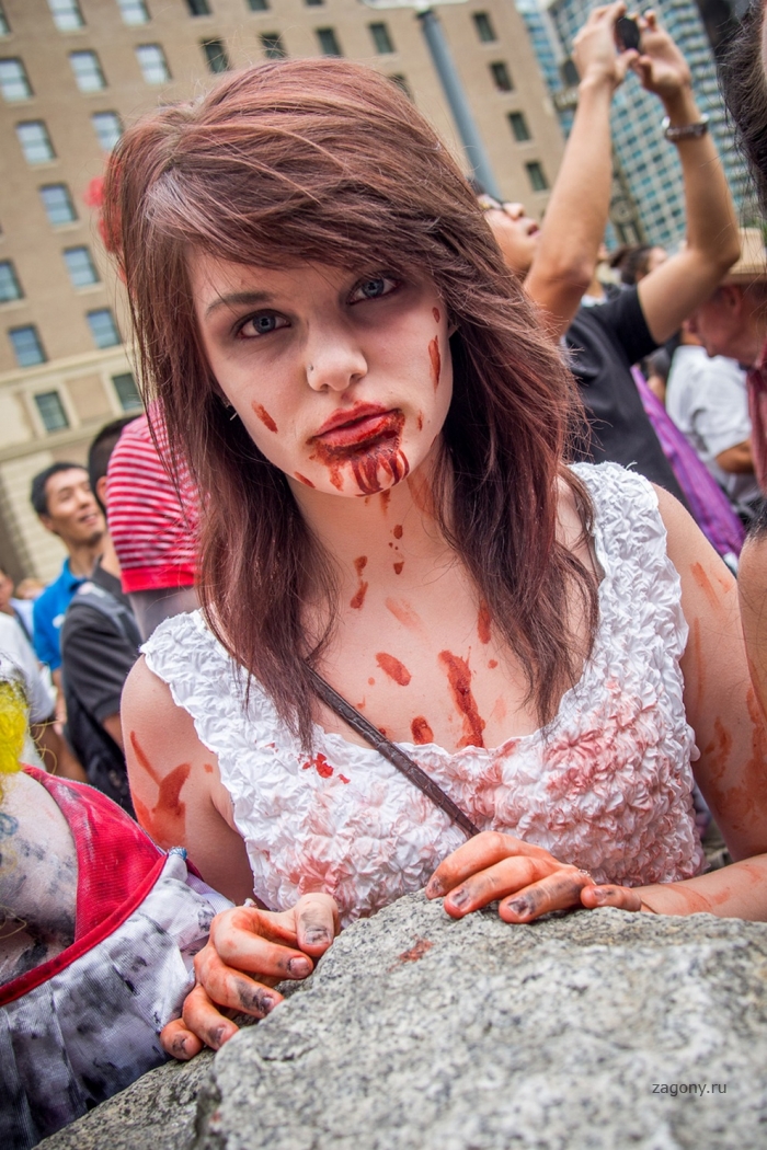 Zombie Walk 2012 в Ванкувере (15 фото)