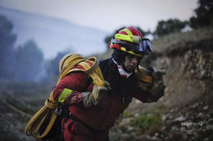 Лесные пожары в Испании (15 фото)