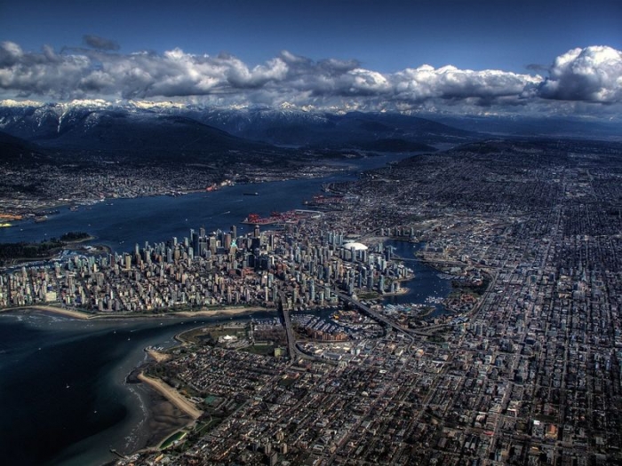 Ванкувер с высоты птичьего полета (30 фото)