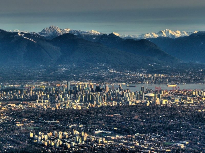 Ванкувер с высоты птичьего полета (30 фото)