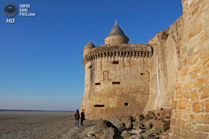 Остров-крепость Мон-Сен-Мишель (23 фото)