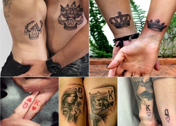 45 восхитительных парных татуировок (и не только для влюблённых пар)