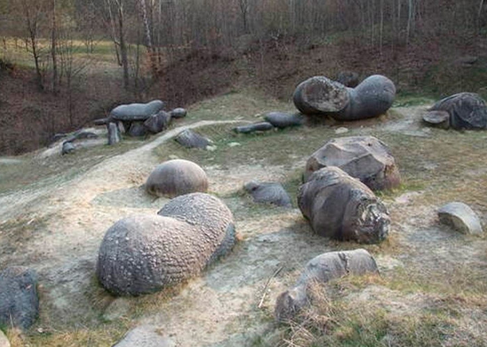 Живые камни в Румынии