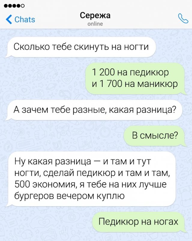 Забавные переписки (26/02/2024)