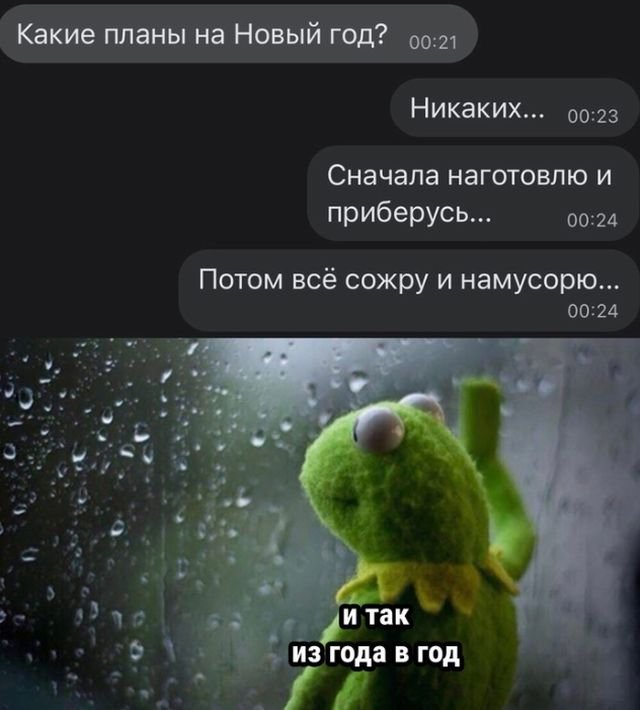 Юмор про Новый год